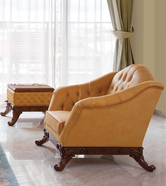 image of Vintage single sofa