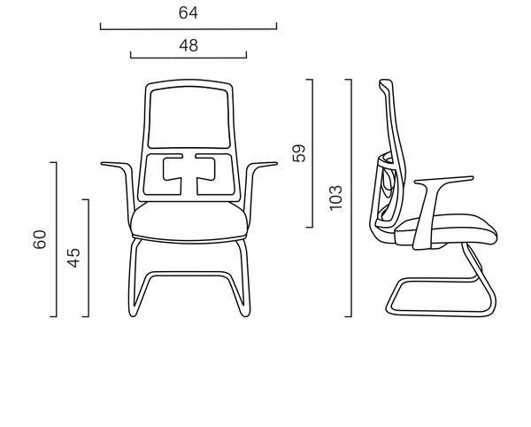 تصویر صندلی کنفرانسی روکو