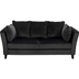 image of LOOS sofa 3 dark grey 660378