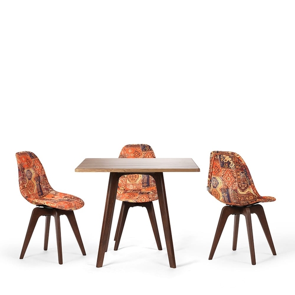 image of Davus Dining Set DATWC Chair and T17-100 Table image of Davus Dining Set DATWC Chair and T17-100 Table