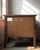 image of Victoria Walnut bed side drawer