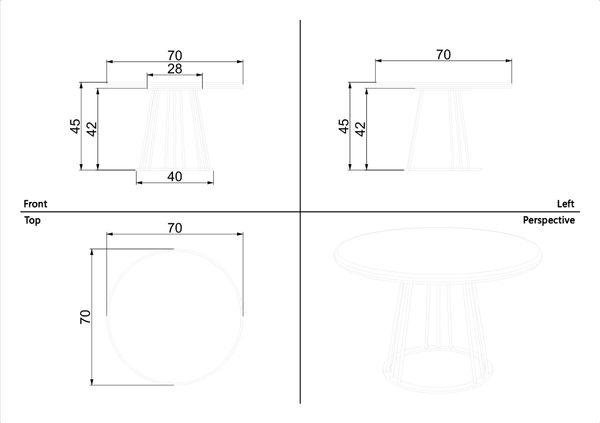 image of Vertex dining table