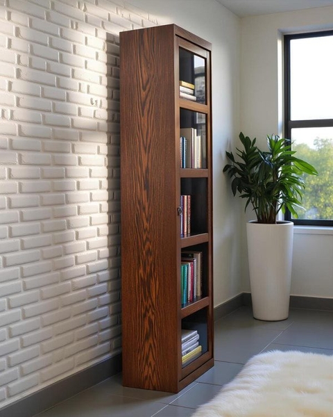 image of RO bookcase with door