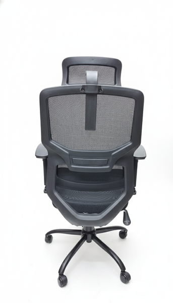 تصویر صندل اداری پشت توری سه تکه