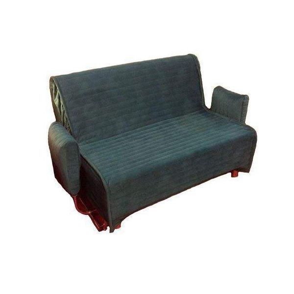 image of double sofa bed with support handle