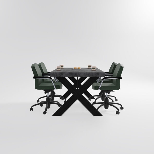 تصویر میز کنفرانس ۴ نفره Exa مدل C180