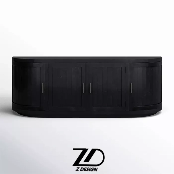 تصویر کنسول چوبی بلک رز