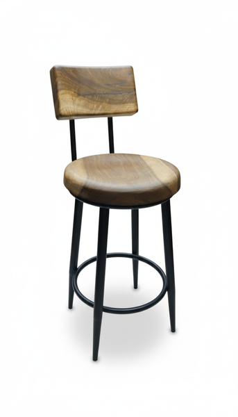 تصویر صندلی اپن چوب گردو