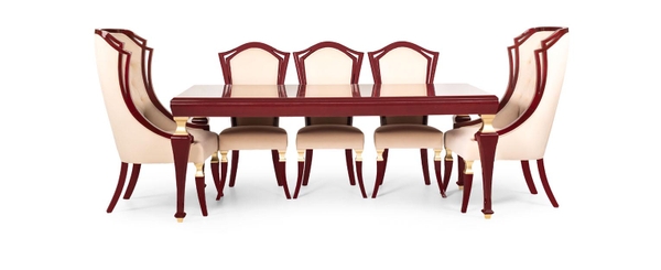 another image of King dining table for 8