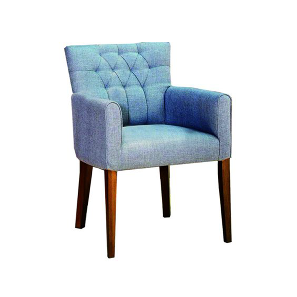 تصویر مبل تک نفره دسته دار لمسه