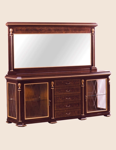 image of Large mirrored buffet