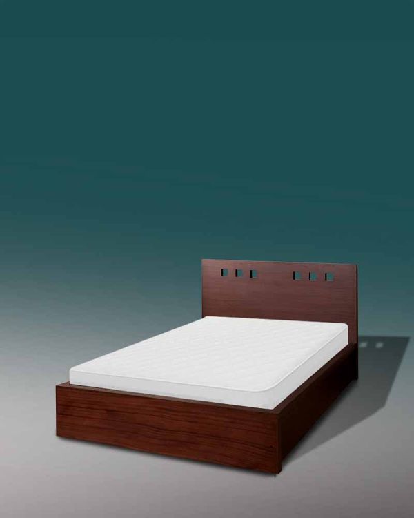 image of Double Bed 180Concept Walnut