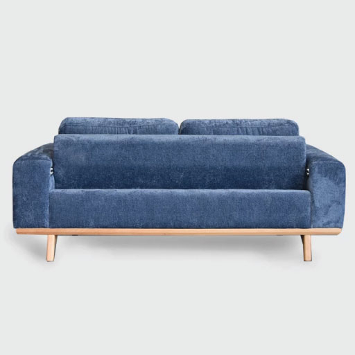 image of Orlando Blue 2seats Sofa