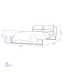 image of Chilan double bed 180
