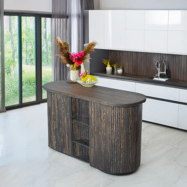 image of Wooden Counter Number 7