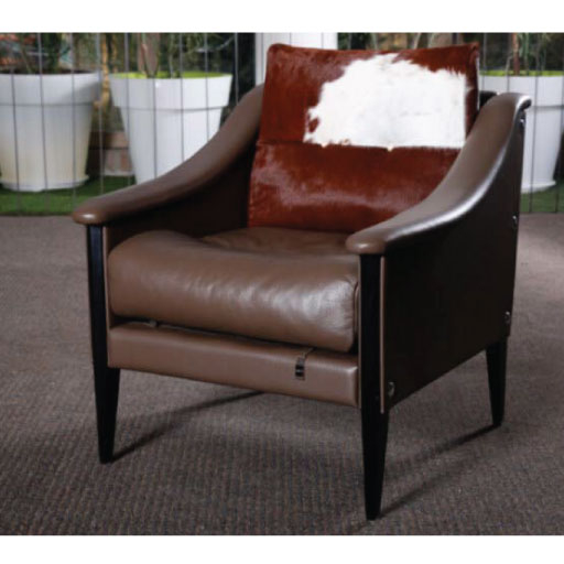 another image of AF-S1168 Natural Leather Armchair