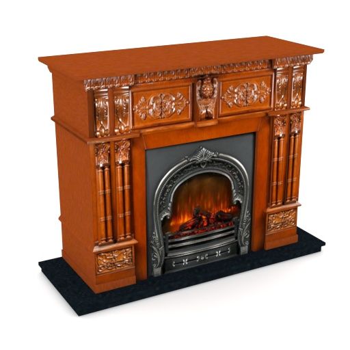 image of New William fireplace