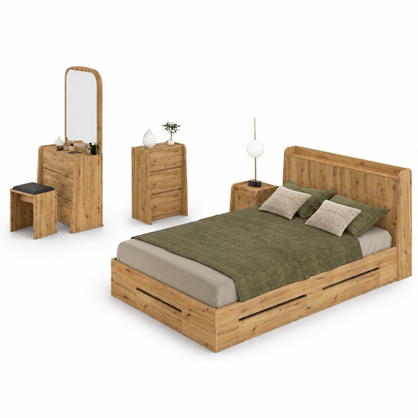 image of Aku Double Bedroom Set