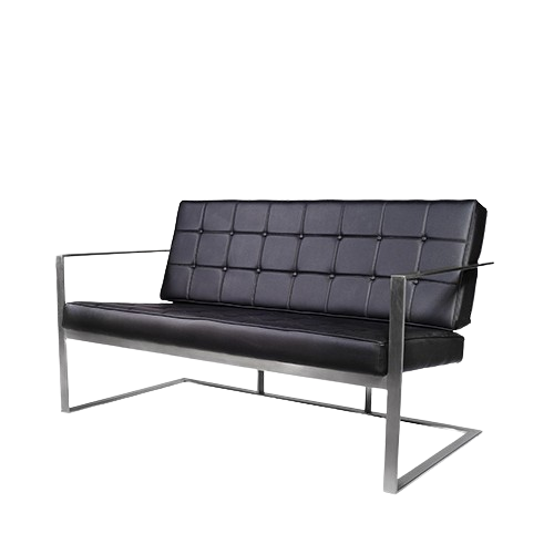 تصویر مبل اداری کلاسیک دو نفره هرمس S70N2 تصویر مبل اداری کلاسیک دو نفره هرمس S70N2