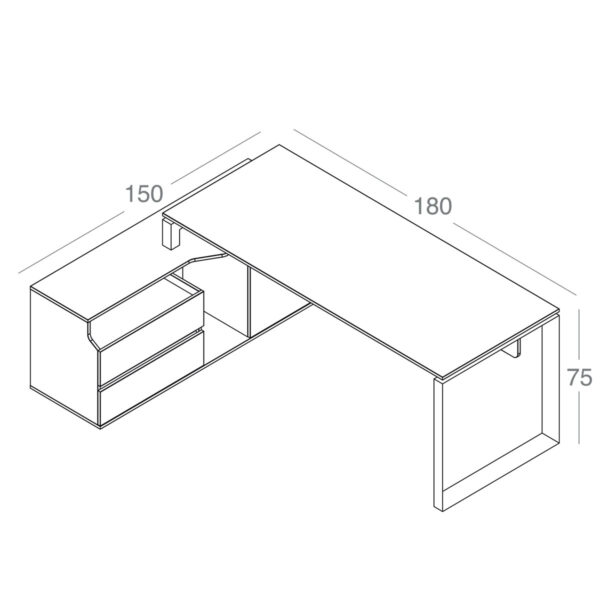 تصویر میز کارشناسی Nova مدل EL
