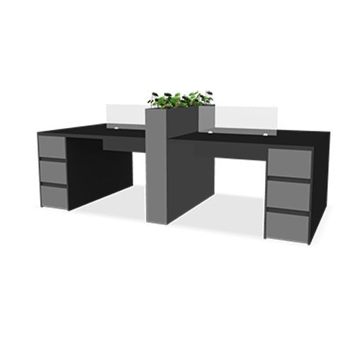 image of Nostalgy teamwork desk-NG4B-140.280