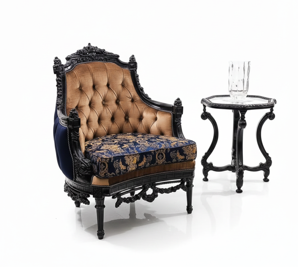 تصویر مبل تک نفره سه دور