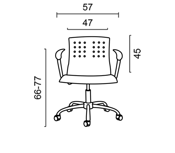 تصویر صندلی کارمندی ونتو