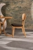 image of Hima chair with wooden backrest