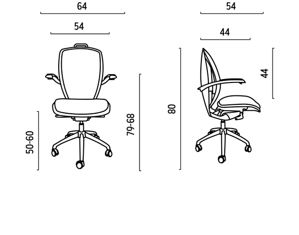 تصویر صندلی کارشناسی X10