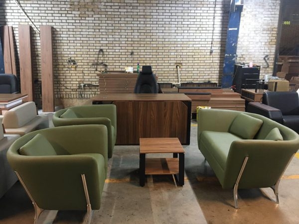 تصویر مبل اداری دونفره سورین