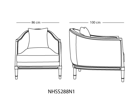 image of Lema Neoclassic Sofa Set