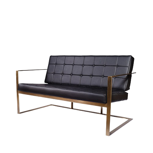 تصویر مبل اداری کلاسیک دو نفره هرمس S70GN2 تصویر مبل اداری کلاسیک دو نفره هرمس S70GN2