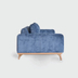 image of Orlando Blue 2seats Sofa