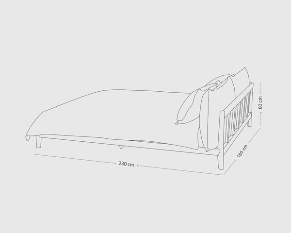 image of Linda 180 double bed