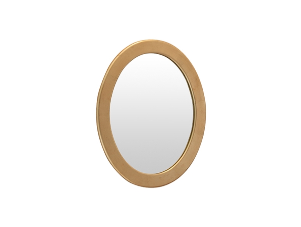 another image of Oval Gold-Plated mirror