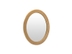 image of Oval Gold-Plated mirror
