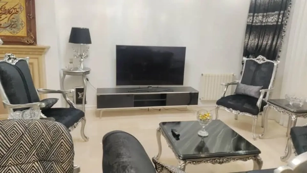 image of Golden TV Stand