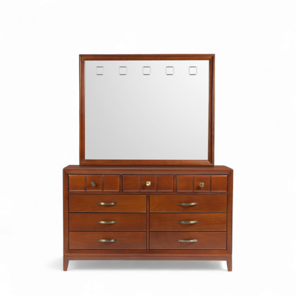 image of Folia Bedroom Set with fabric head board