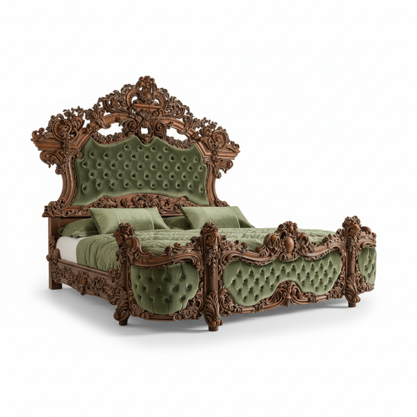 تصویر تختخواب دو نفره چستر ملکه