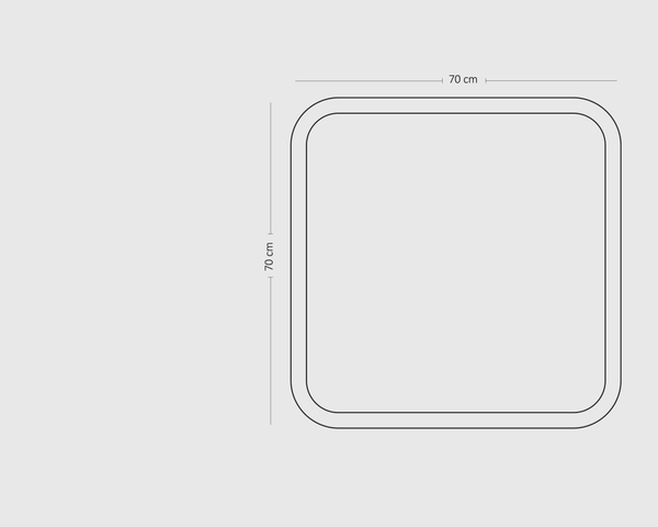 image of Image 70 x 70 mirror