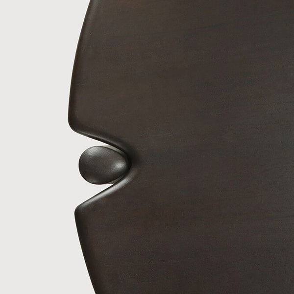 تصویر میز عسلی مدل چوبین (پایه چوبی‌)