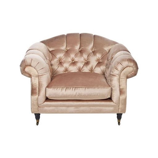 image of LOUIE Armchair-pink 