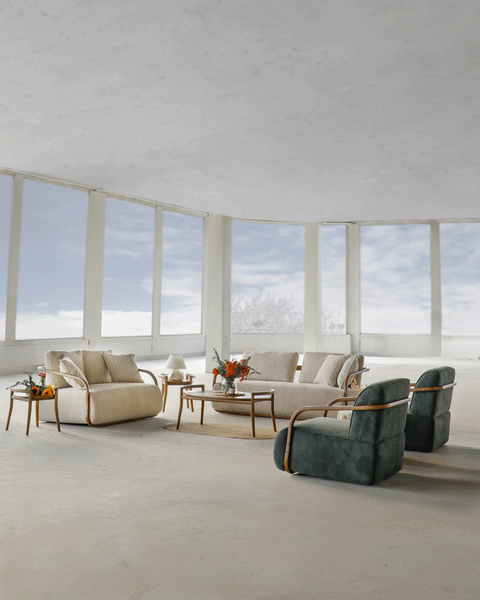 تصویر ست هفت نفره مبل تونت