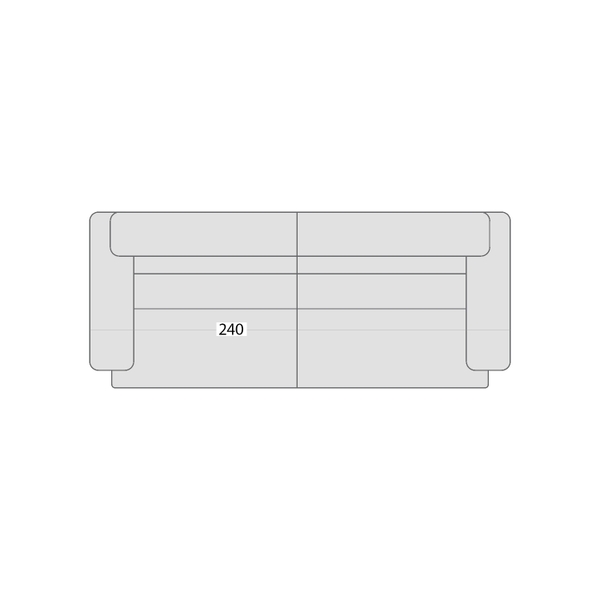 image of 1904 three seater sofa