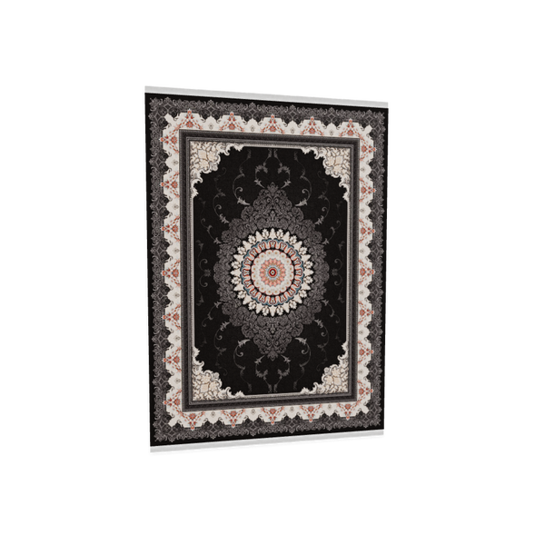 image of Delaris Rug-Dark Gray