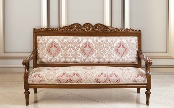 image of Classic three seater sofa
