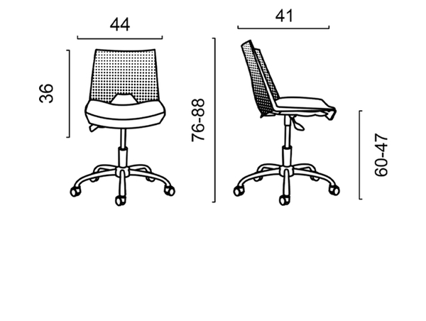 تصویر صندلی کارمندی پریما