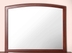 image of Arc Walnut mirror