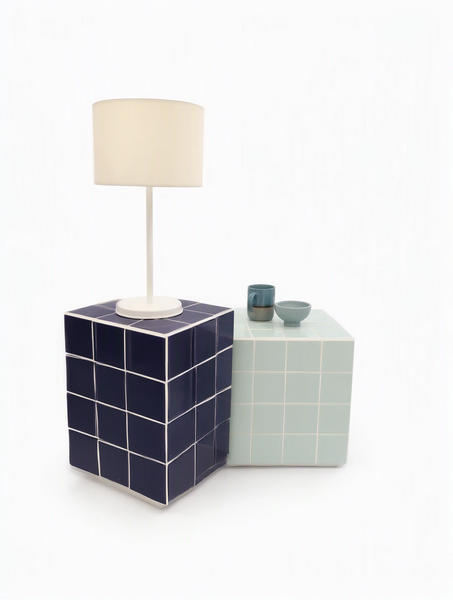 image of Cube Ceramic Side Table