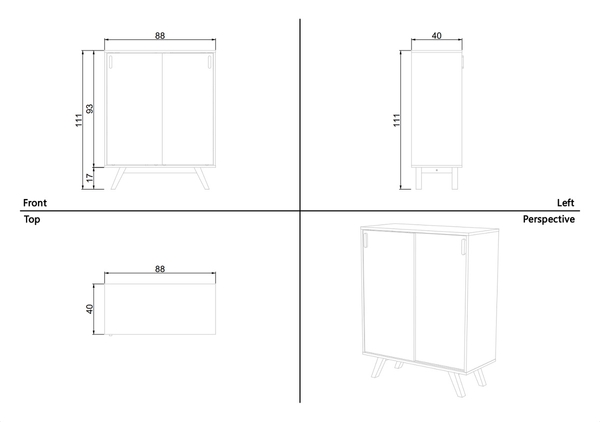 image of Armada shoes cabinet